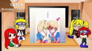 Реакция семьи наруто из другого мира на Наруто×Наруко (Сестра Наруто) |Gacha Club|