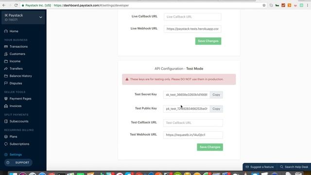 How to find your Paystack API Test Keys and Live Keys смотреть онлайн
