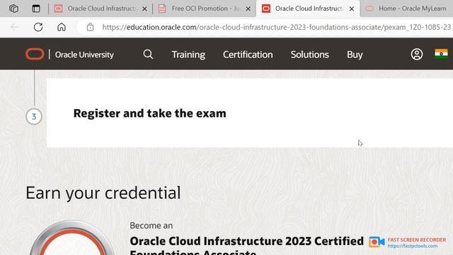 Oracle Cloud free certification | free Cloud Certificate 2023 | Oracle Associate Certificate смотреть онлайн