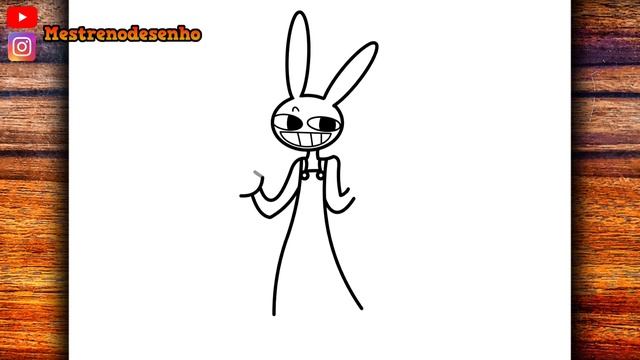 COMO DESENHAR O JAX - THE AMAZING DIGITAL CIRCUS смотреть онлайн