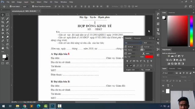 hướng dẫn chỉnh sửa văn bản Pdf bằng photoshop смотреть онлайн