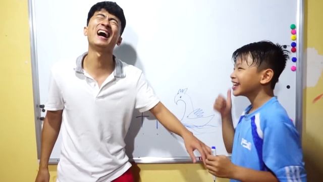 Hunter Kids Go To School Learn Colors MATH | Classroom Funny Nursery Rhymes