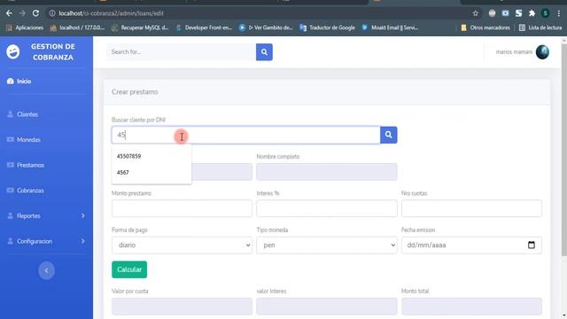 ✅Sistema de prestamos y cobranzas✅ en PHP y MYSQL con CODEIGNITER, JQUERY, AJAX, FPDF, CHART.JS, et смотреть онлайн