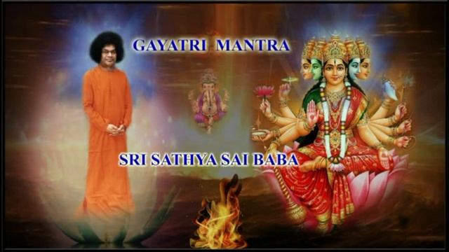 GAYATRI MANTRA -GOLDEN VOICE OF SRI SATHYA SAI BABA смотреть онлайн