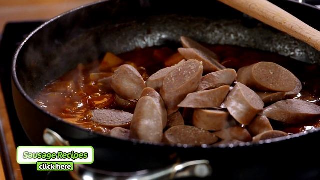 Curried Sausages Recipe with Yellow Fried Rice смотреть онлайн