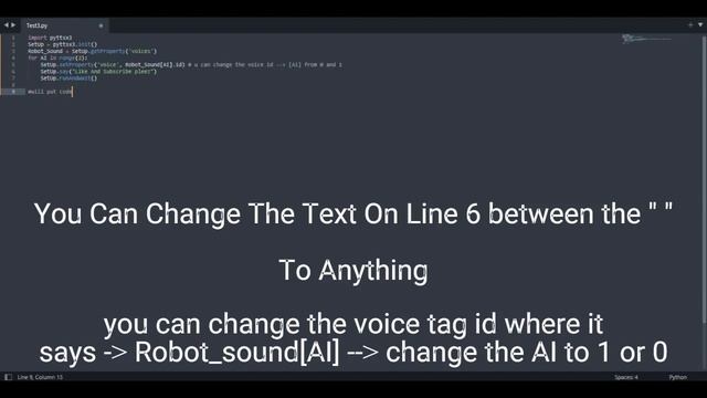 [TUTORIAL] HOW TO CREATE A PYTHON ACTIVATED ROBOT VOICE смотреть онлайн