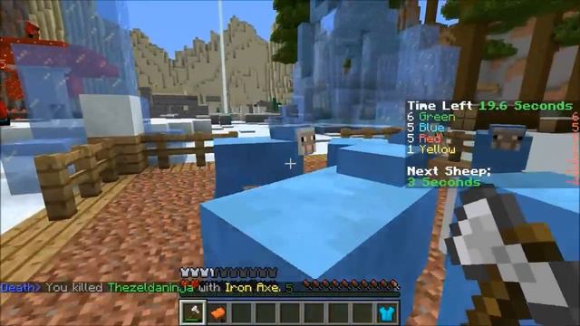 Minecraft: QUEST FOR SHEEP (PROTECT YOUR SHEEPS AT ALL COSTS!) Mini-Game смотреть онлайн