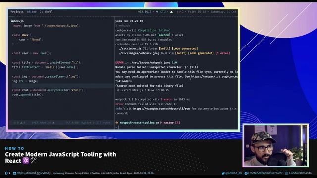 Create Modern JavaScript Tooling with React #7 - Import Images in JavaScript using Asset Resource смотреть онлайн