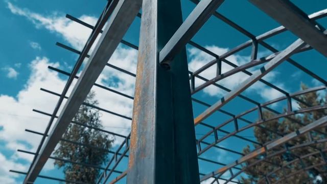 Металлоконструкция арочного навеса из поликарбоната смотреть онлайн