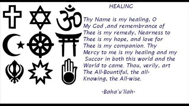 Healing-baha'i Prayer