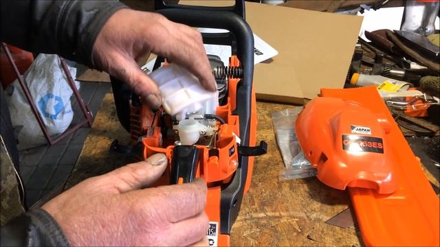 ECHO CS-353ES Бензопила замечательного настроения!!!) смотреть онлайн