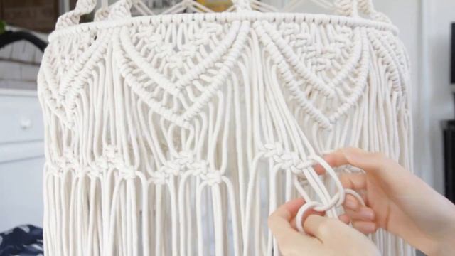Large Macrame Christmas Tree Time Lapse with Pattern | Unique Boho Christmas Tree Decoration смотреть онлайн