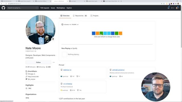 How To Create A GitHub Profile README (NEW) // Github Tutorial: Add A New Profile! Get A Job! смотреть онлайн
