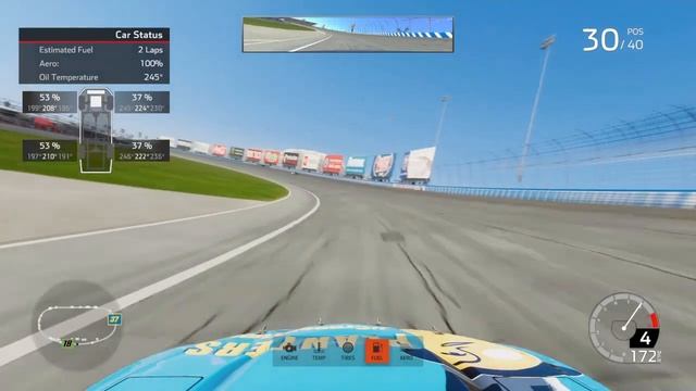 NASCAR Heat 4 Pit Adjustment Setup (Auto Club Cup) смотреть онлайн