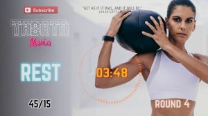 HiiT Workout Song w/ TIMER - 45/15 by TABATAMANIA
