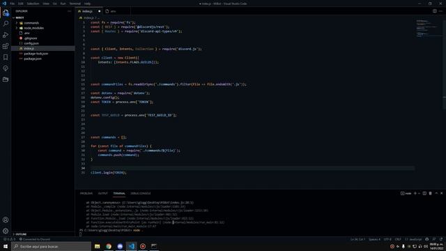 Como crear un bot de discord - Discord.js o Discord.py смотреть онлайн