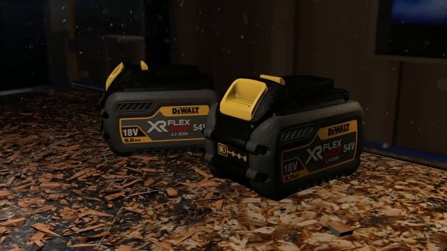 DeWalt DCB546 XR FLEXVOLT Convertible 18v/54v Lithium-Ion 6.0Ah Battery Technology смотреть онлайн