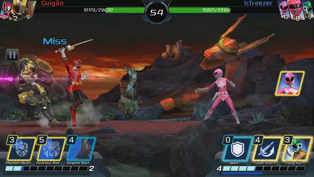 DAI SHI (Guigão) vs. KENDRIX (lcfreezer) - Power Rangers: Legacy Wars Gameplay (Android) смотреть онлайн