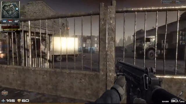 Contract Wars Обзор игры в режиме TeamElimination на карте evac оружие DSA SA58 OSW смотреть онлайн