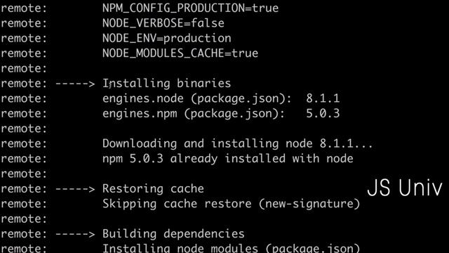 Deploy node app - Part - II | Heroku Dev Center | MERN Stack | Server side Architecture | JSUniv смотреть онлайн