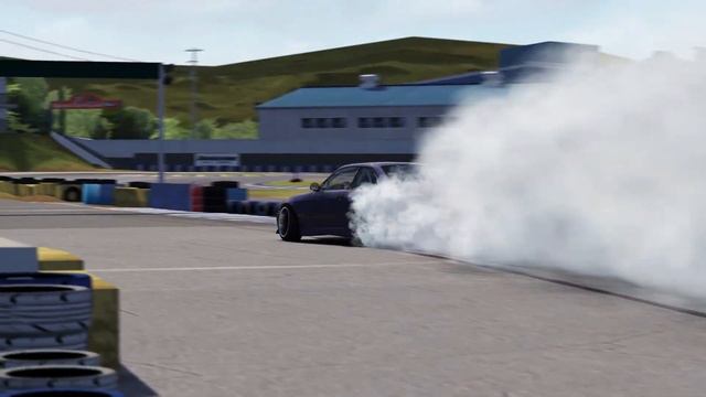 BMW E36 Drifting at Meihan Sportsland [Assetto Corsa / T300RS] смотреть онлайн
