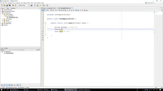 Bölüm 6.5 - JAVA Giriş Dersleri - Char Kullanımı смотреть онлайн