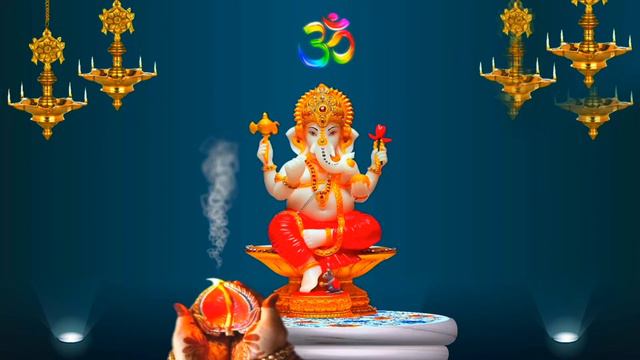 #OmGangGanapatayenamah 108 times Ganesh Beej Mantra for daily Chanting #Gurujiastro смотреть онлайн