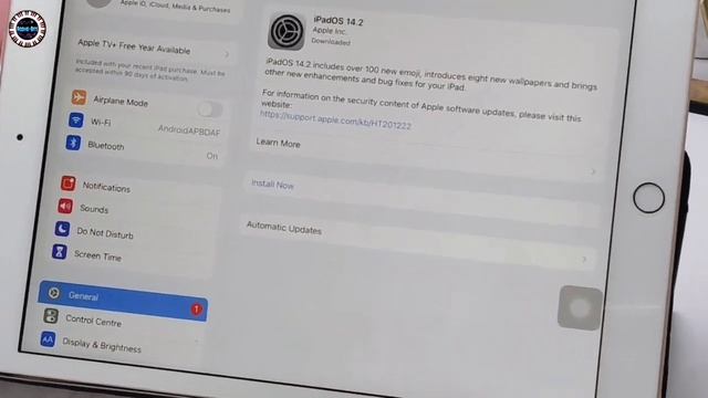 IPad 8th Generation First Big Update Full Tutorial In Hindi - IOS 14.2 Software Update Kaise Kare?