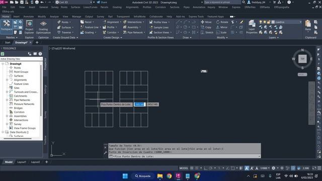COMO CREAR CUADRO DE ÁREAS DE LOTIZACIONES AUTOCAD CIVIL 3D 2023 (LISP FIGURITA) смотреть онлайн