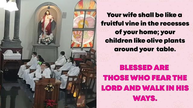 Sung by Margie Ramos | Psalm 128: Blessed Are Those Who Fear The Lord And Walk In His Ways. смотреть онлайн