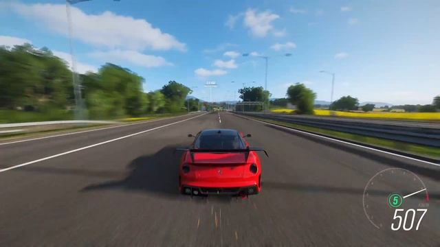 Fastest Car in Forza Horizon 4 - Ferrari 599XX Evolution - 500 KM/H+!!! смотреть онлайн