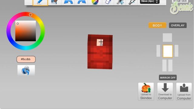 Cool Red Hoodie Boy Minecraft Skin смотреть онлайн