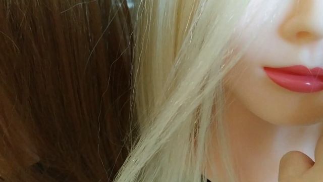 Учебная манекен голова для причёсок с AliExpress. Куклы для вечерних укладок смотреть онлайн