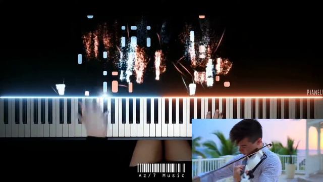 Ed Sheeran - Shape of You All instruments [Piano, Guiter, Violin, Marimba, Saxophone Cover] #az7mix смотреть онлайн