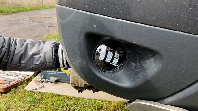 Самые яркие туманки на рено дастер!!! смотреть онлайн