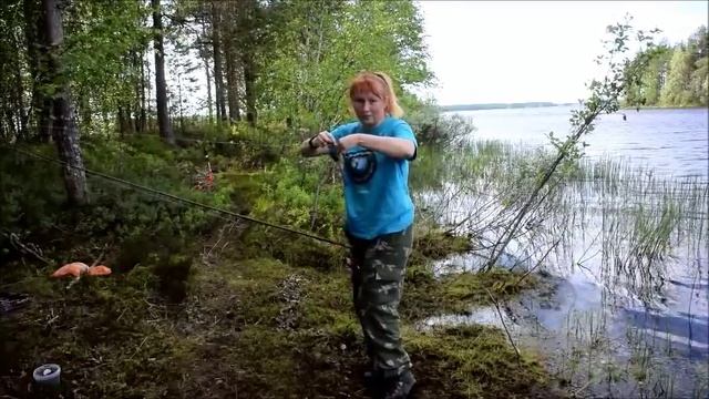Рыбалка в Карелии на поплавок. Июнь 2018 смотреть онлайн