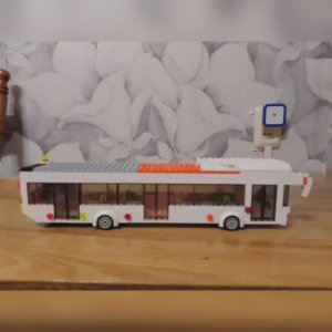 ＂Изготовление LEGO Инструкции： Автобус ЛиАЗ 5292.67 в стиле LEGO＂ #лего #легосамоделки #легосити
