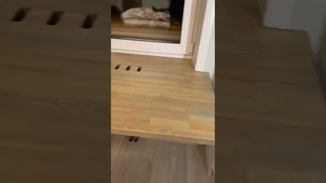 Столешница и подоконник. Рабочая зона . Из массива дерева Сосна . Отзыв наших клиентов . WS-WOOD смотреть онлайн