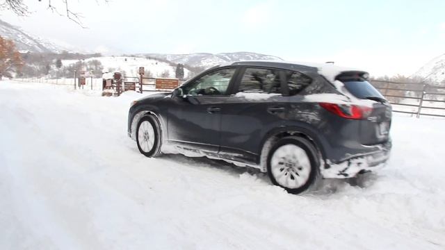 2014 Mazda Cx-5 On Snow