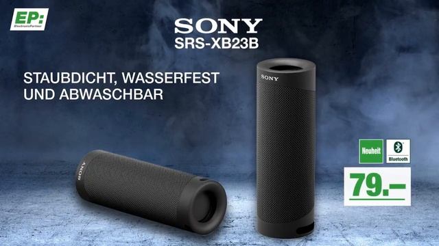 EP:Promo Sony SRS-XB 23 B DE смотреть онлайн