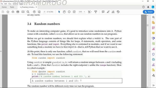Beginner python Tutorial 16|| Random numbers смотреть онлайн