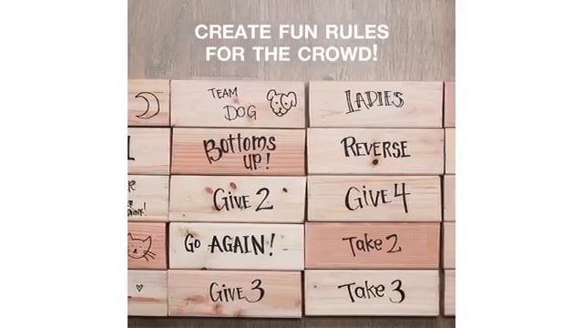 Giant Stacking Block Game смотреть онлайн