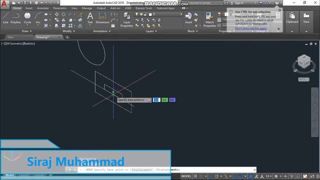 How to make Screwdriver AutoCAD 3D by | Siraj Muhammad |. смотреть онлайн