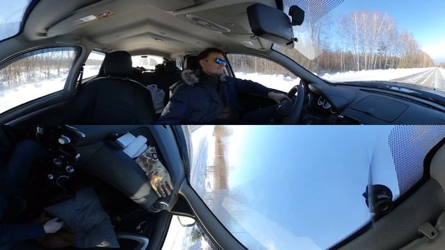 Поездка в Сокольское тест камеры Insta 360 смотреть онлайн