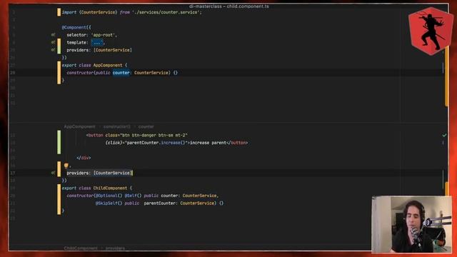 Dependency Injection in Angular - Part I - Node Injectors (English) смотреть онлайн