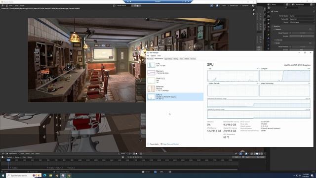 Intel Arc A770 16 GB for Blender 3.6 Rendering | Render Speed Testing смотреть онлайн
