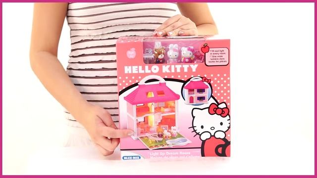 Hello Kitty. Игровой набор "Дом мечты" (003226) с подсветкой смотреть онлайн