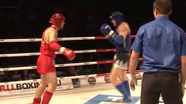 Чемпионат России по тайскому боксу 2013 Вахитов vs Минеев смотреть онлайн