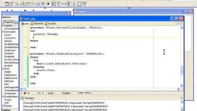 T2Ti Mobile - Delphi - REST - 19-JSON Pratica 02 - Parsing смотреть онлайн