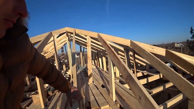 Собираем крышу на четыре ската. Как собрать крышу конверт самостоятельно.